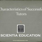 Characteristics of Successful Tutors SCIENTIA EDUCATION