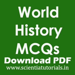 World History MCQs