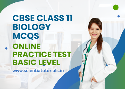 CBSE Class 11 Biology MCQs – Online Practice Test – Basic Level