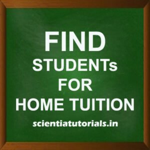 Find students for home tuition