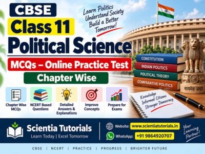 CBSE Class 11 Political Science MCQs – Online Practice Test – Chapter Wise