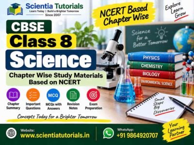 CBSE Class 8 Science – Chapter Wise Study Materials Based on NCERT