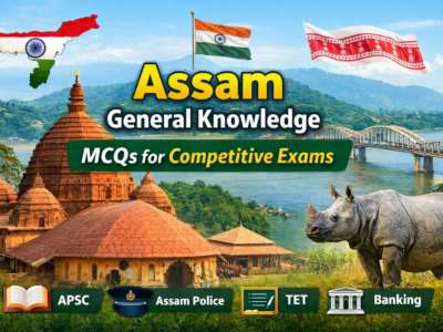 Assam General Knowledge – MCQs for Competitive Exams