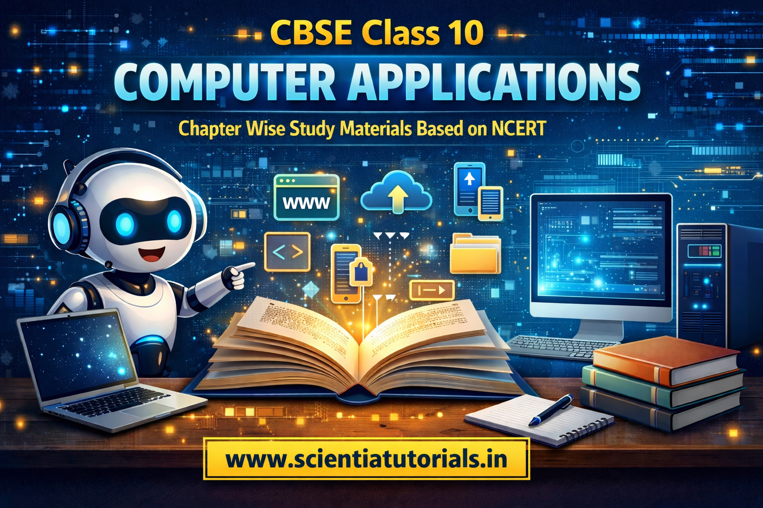 CBSE Class 10 Computer Applications – Chapter Wise Study Materials Based on NCERT
