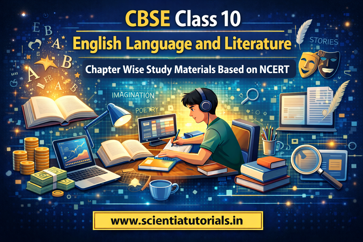 CBSE Class 10 English Language and Literature – Chapter Wise Study Materials Based on NCERT