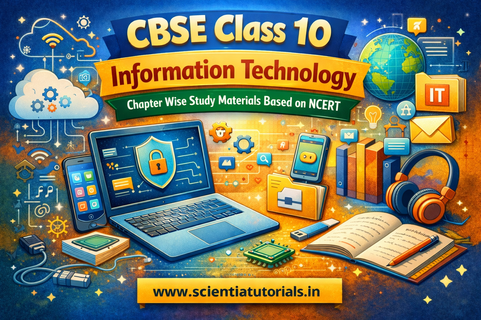 CBSE Class 10 Information Technology – Chapter Wise Study Materials Based on NCERT