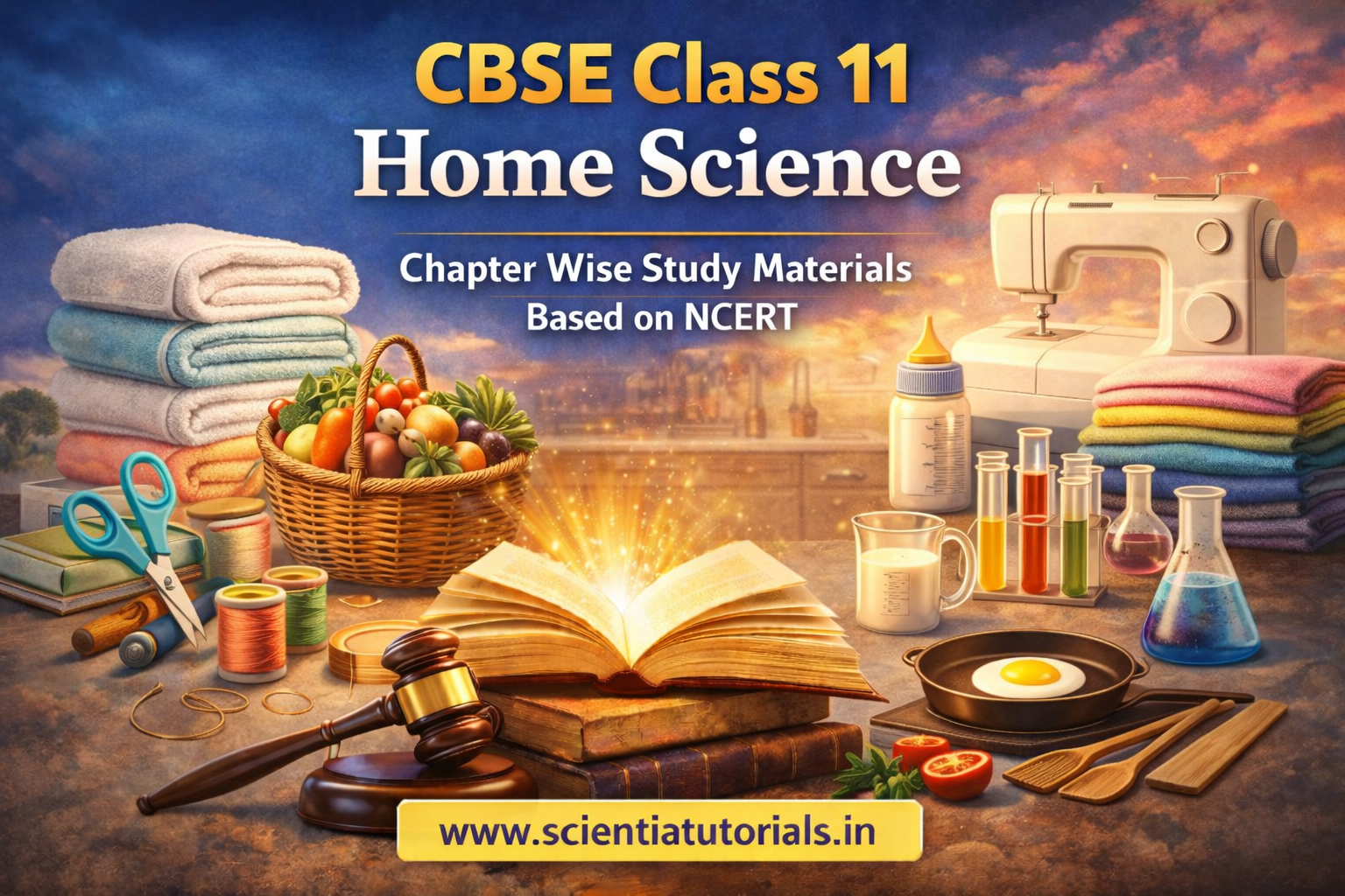 CBSE Class 11 Home Science – Chapter Wise Study Materials Based on NCERT