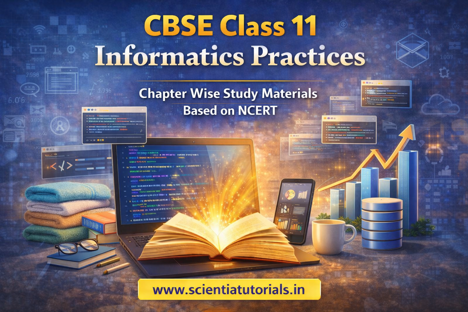 CBSE Class 11 Informatics Practices – Chapter Wise Study Materials Based on NCERT