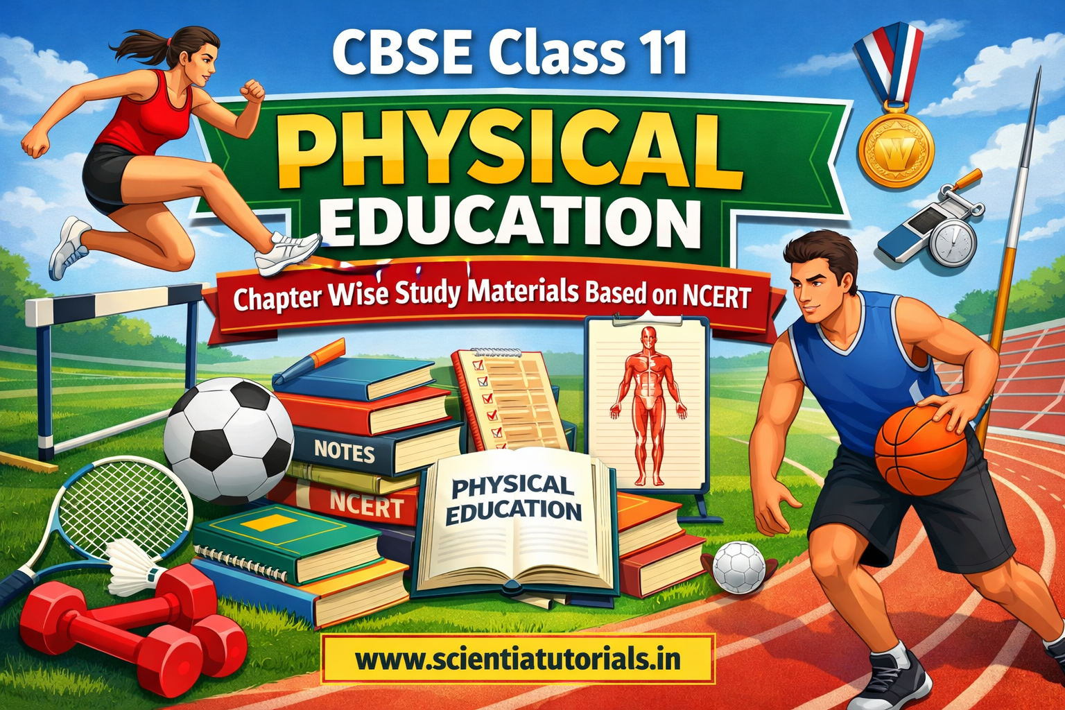 CBSE Class 11 Physical Education – Chapter Wise Study Materials Based on NCERT