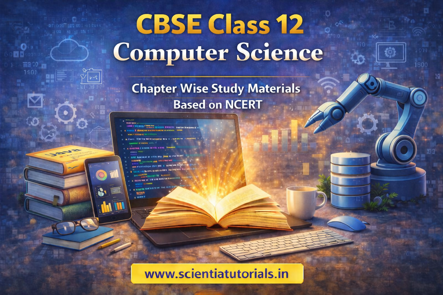 CBSE Class 12 Computer Science – Chapter Wise Study Materials Based on NCERT