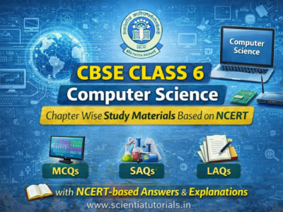 CBSE Class 6 Computer Science – Chapter Wise Study Materials Based on NCERT