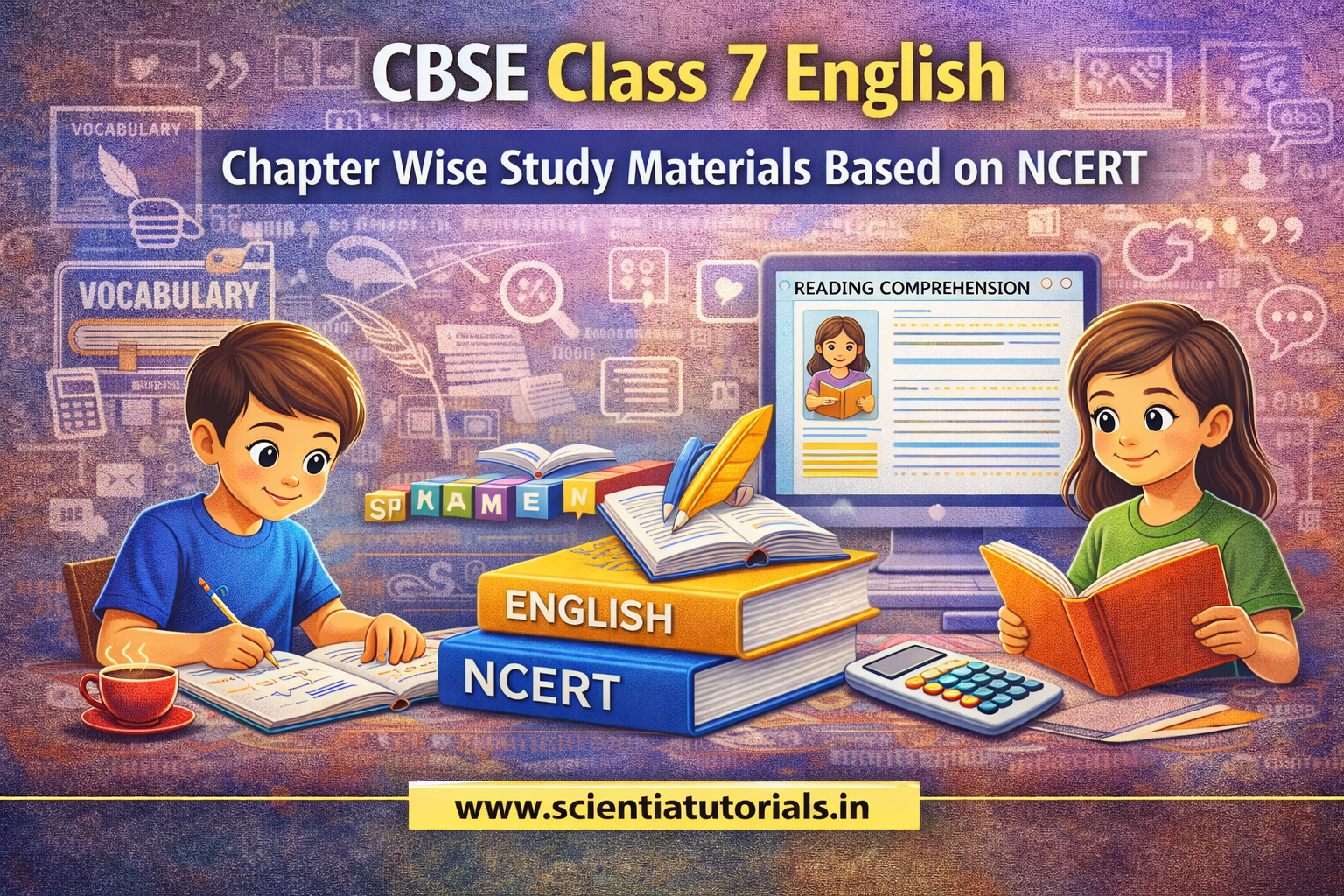 CBSE Class 7 English – Chapter Wise Study Materials Based on NCERT