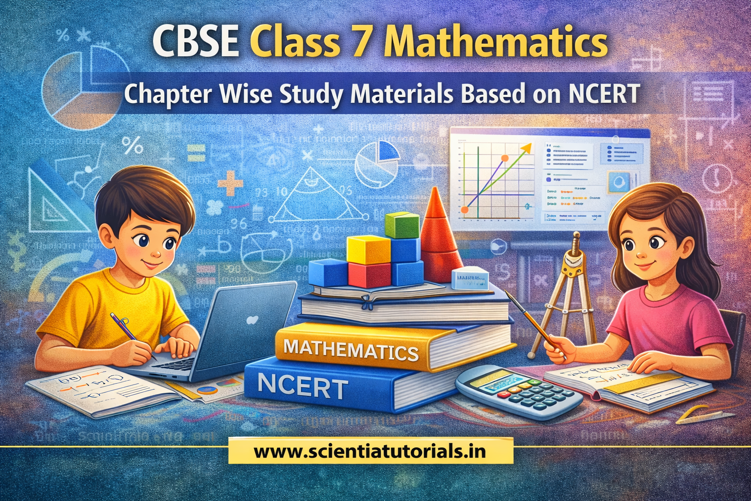 CBSE Class 7 Mathematics – Chapter Wise Study Materials Based on NCERT