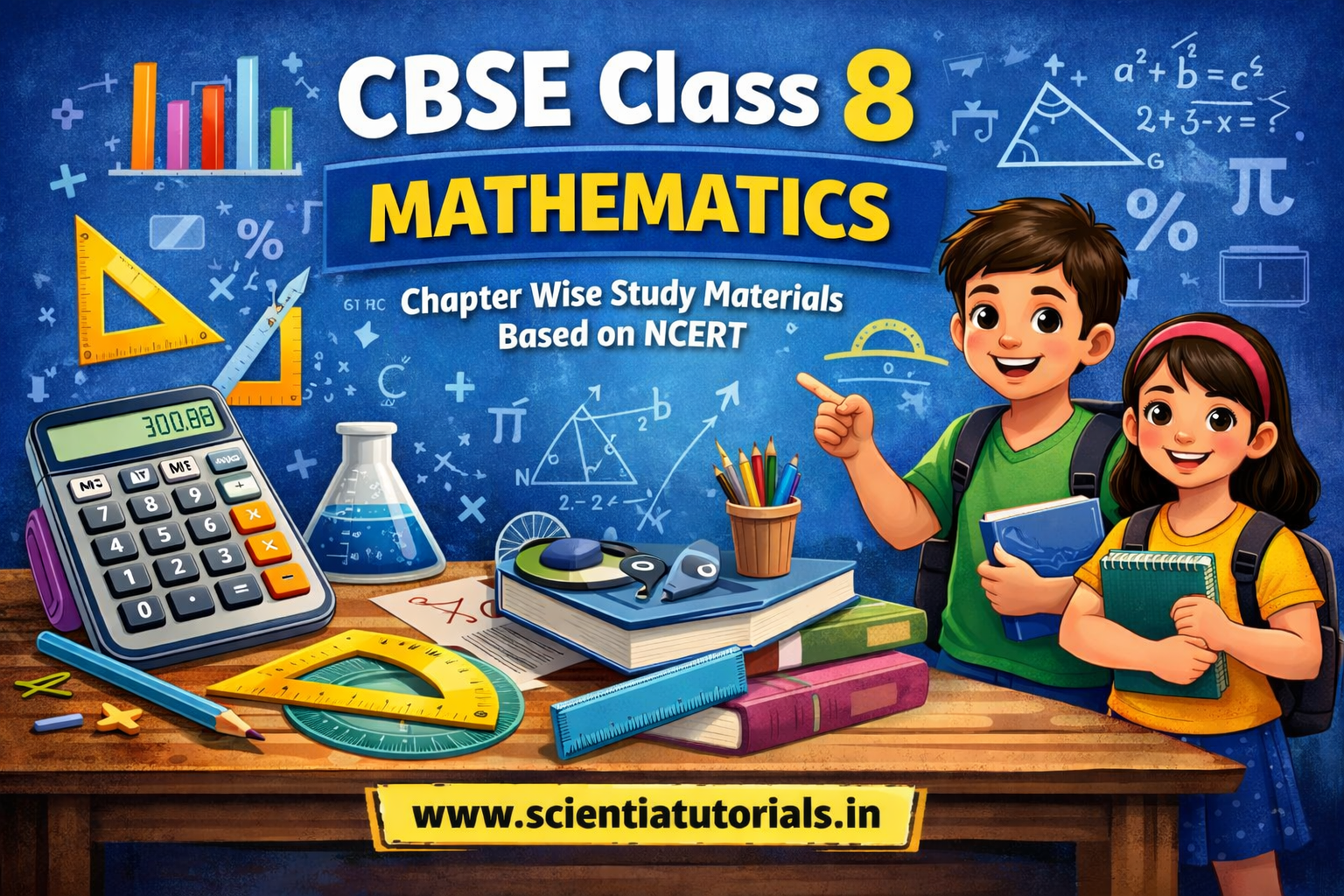 CBSE Class 8 Mathematics – Chapter Wise Study Materials Based on NCERT