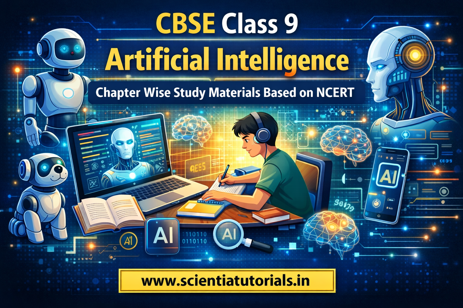 CBSE Class 9 Artificial Intelligence – Chapter Wise Study Materials Based on NCERT