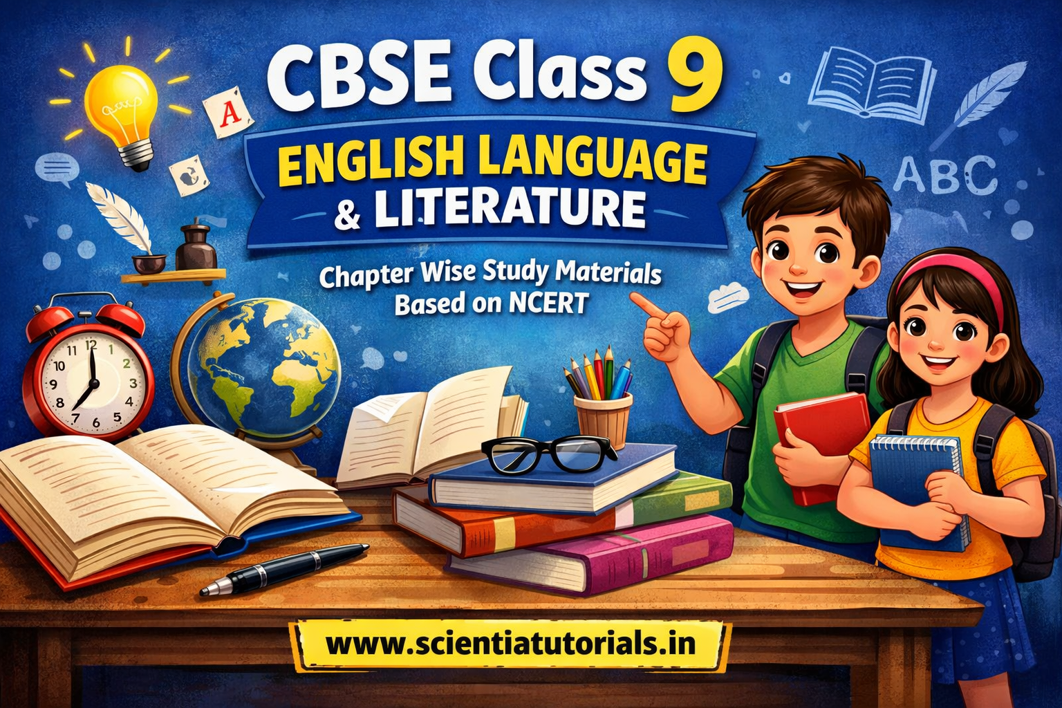 CBSE Class 9 English Language & Literature – Chapter Wise Study Materials Based on NCERT
