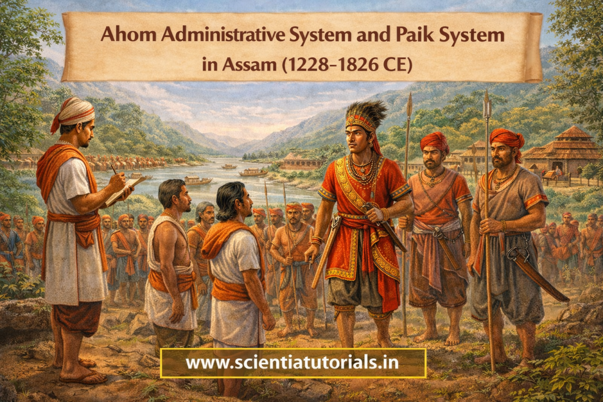 Ahom Administrative System and Paik System in Assam (1228–1826 CE) Ahom Administrative System and Paik System in Assam (1228–1826 CE)