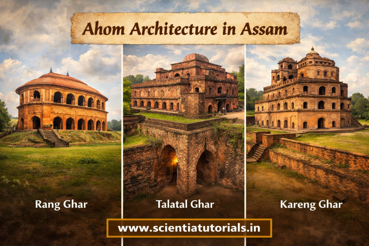Ahom Architecture in Assam: Rang Ghar, Talatal Ghar and Kareng Ghar Explained