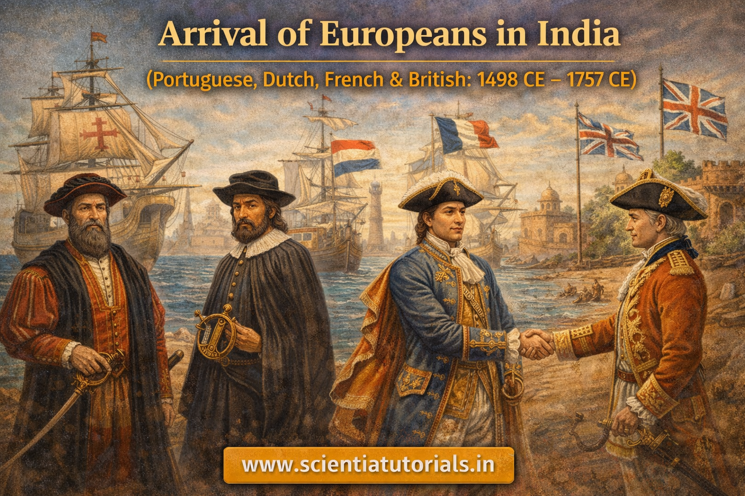 Arrival of Europeans in India  Early Colonial History of India