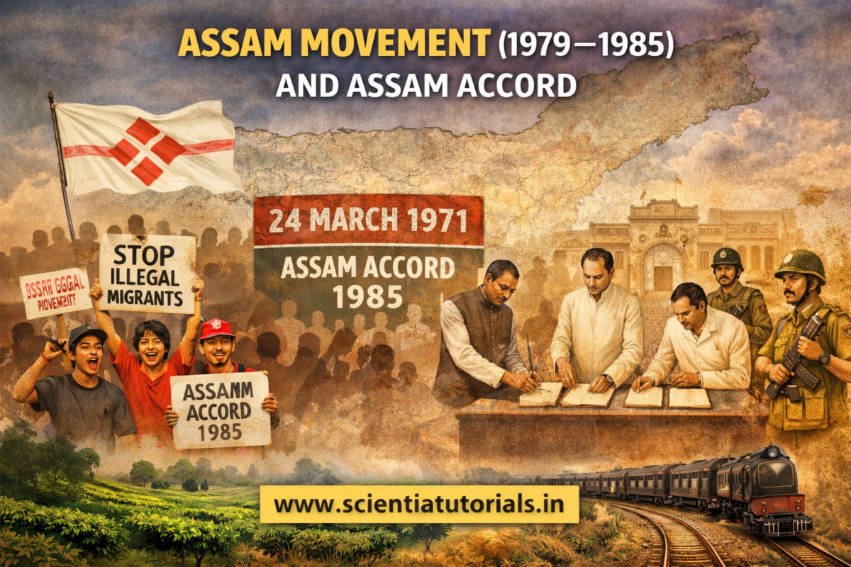Assam Movement and Assam Accord