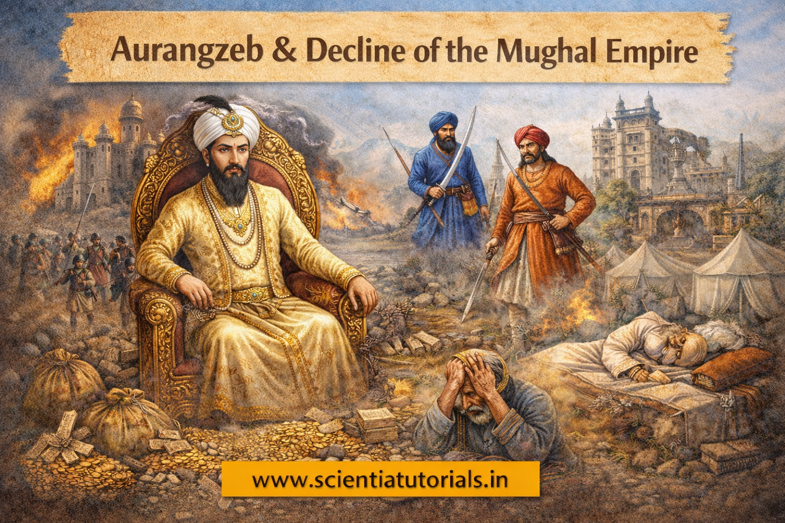 Aurangzeb & Decline of the Mughal Empire