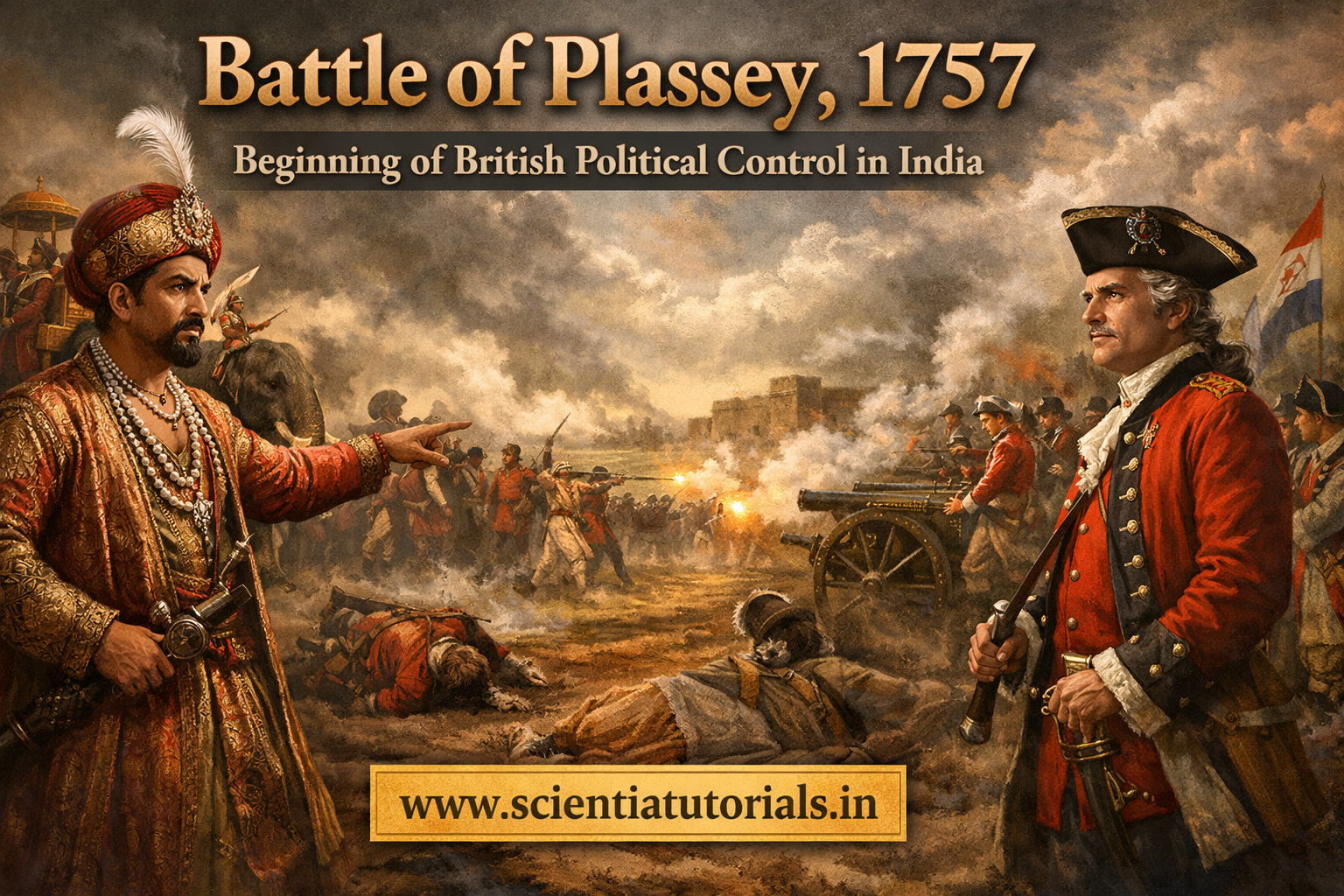 Battle of Plassey British Political Control