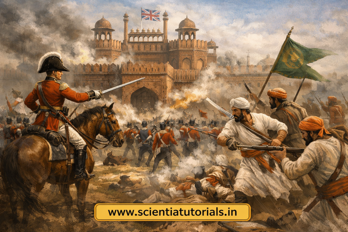 British Capture of Delhi from the Marathas