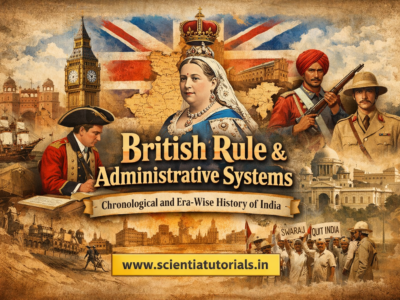 British Rule & Administrative Systems – Chronological and Era-Wise History of India
