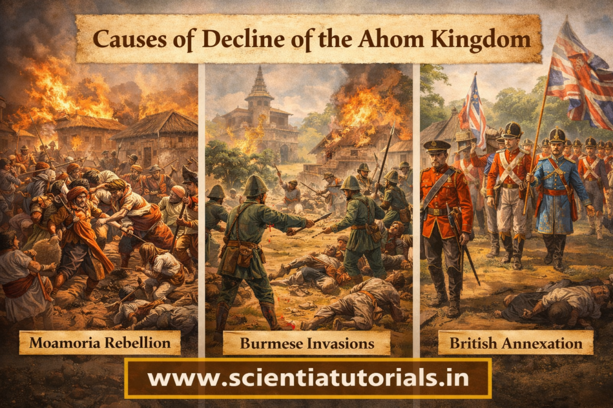 Causes of Decline of the Ahom Kingdom