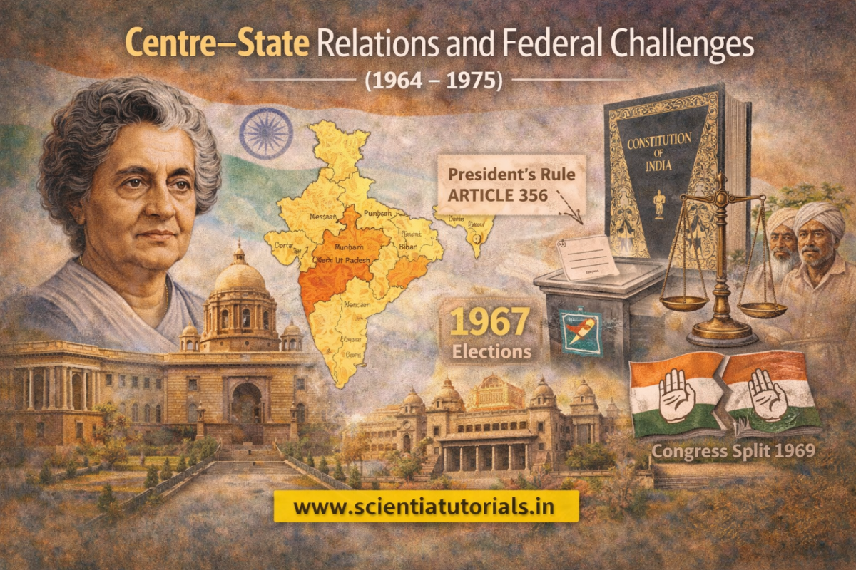 Centre–State relations and federal challenges in India