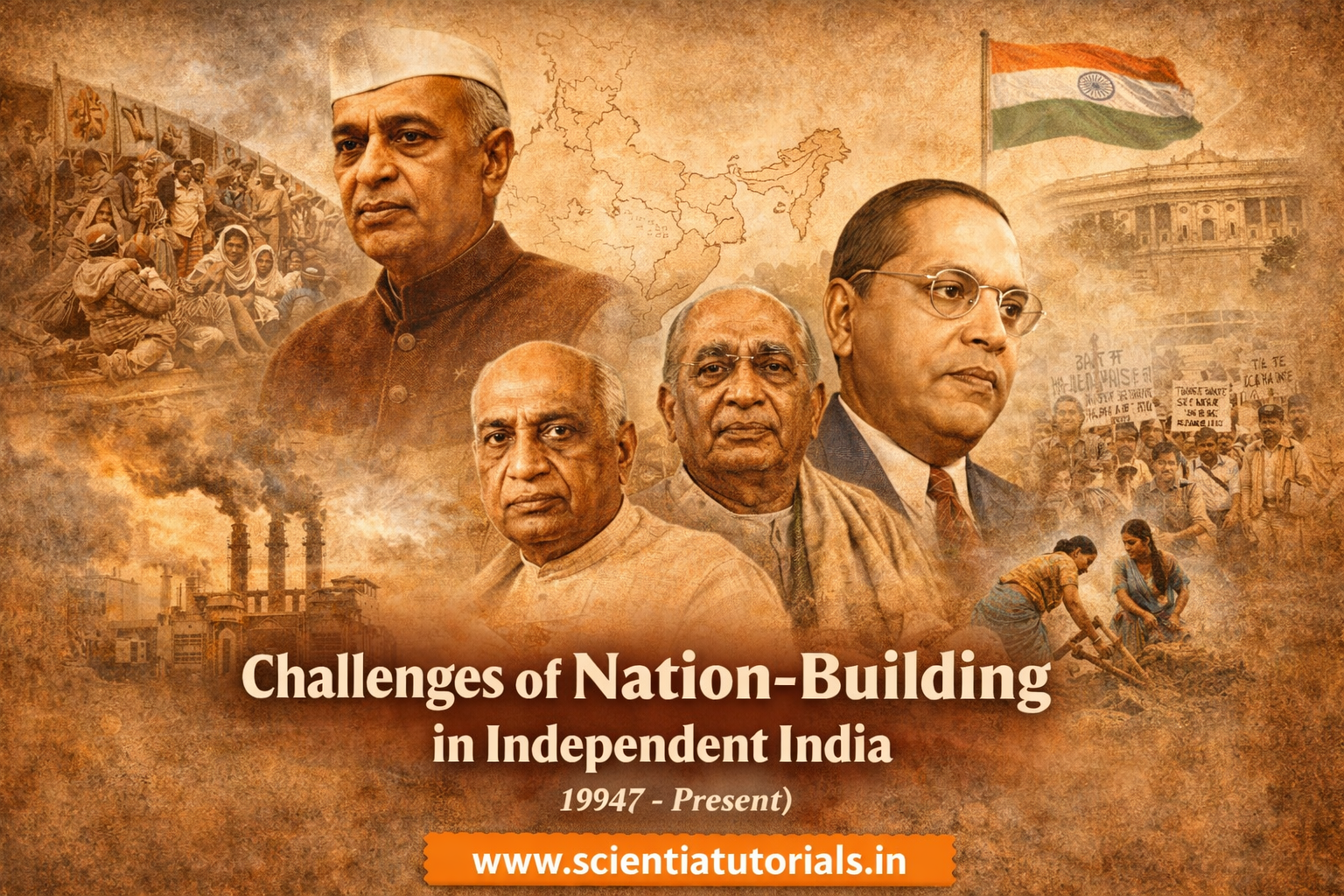 Challenges of Nation-Building in Independent India