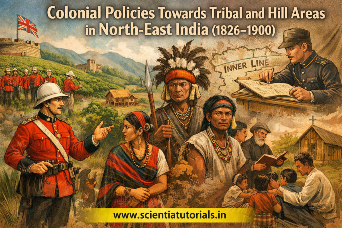 Colonial Policies Towards Tribal and Hill Areas in North-East India Colonial Policies Towards Tribal and Hill Areas in North-East India
