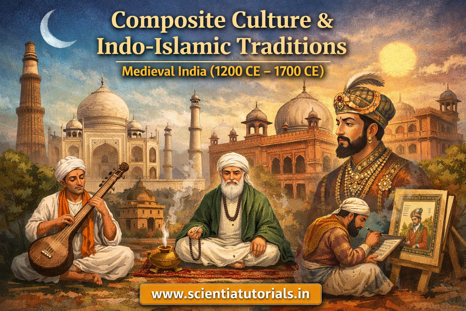 Composite Culture & Indo-Islamic Traditions Medieval History of India
