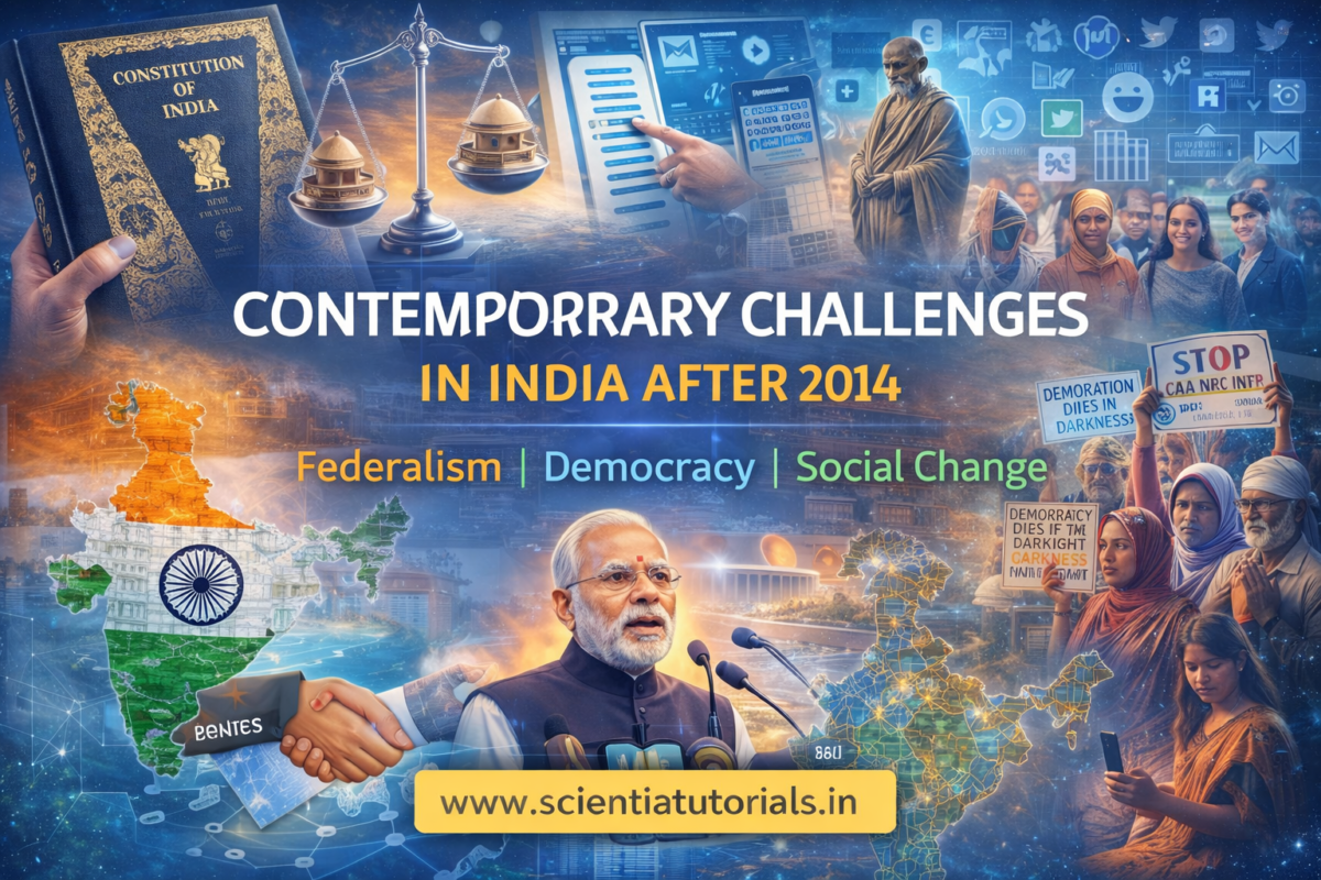 Contemporary Challenges in India after 2014