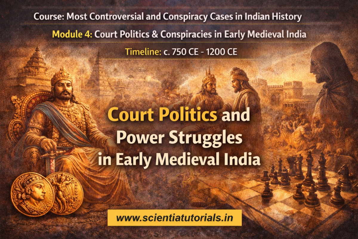 Court Politics and Power Struggles in Early Medieval India