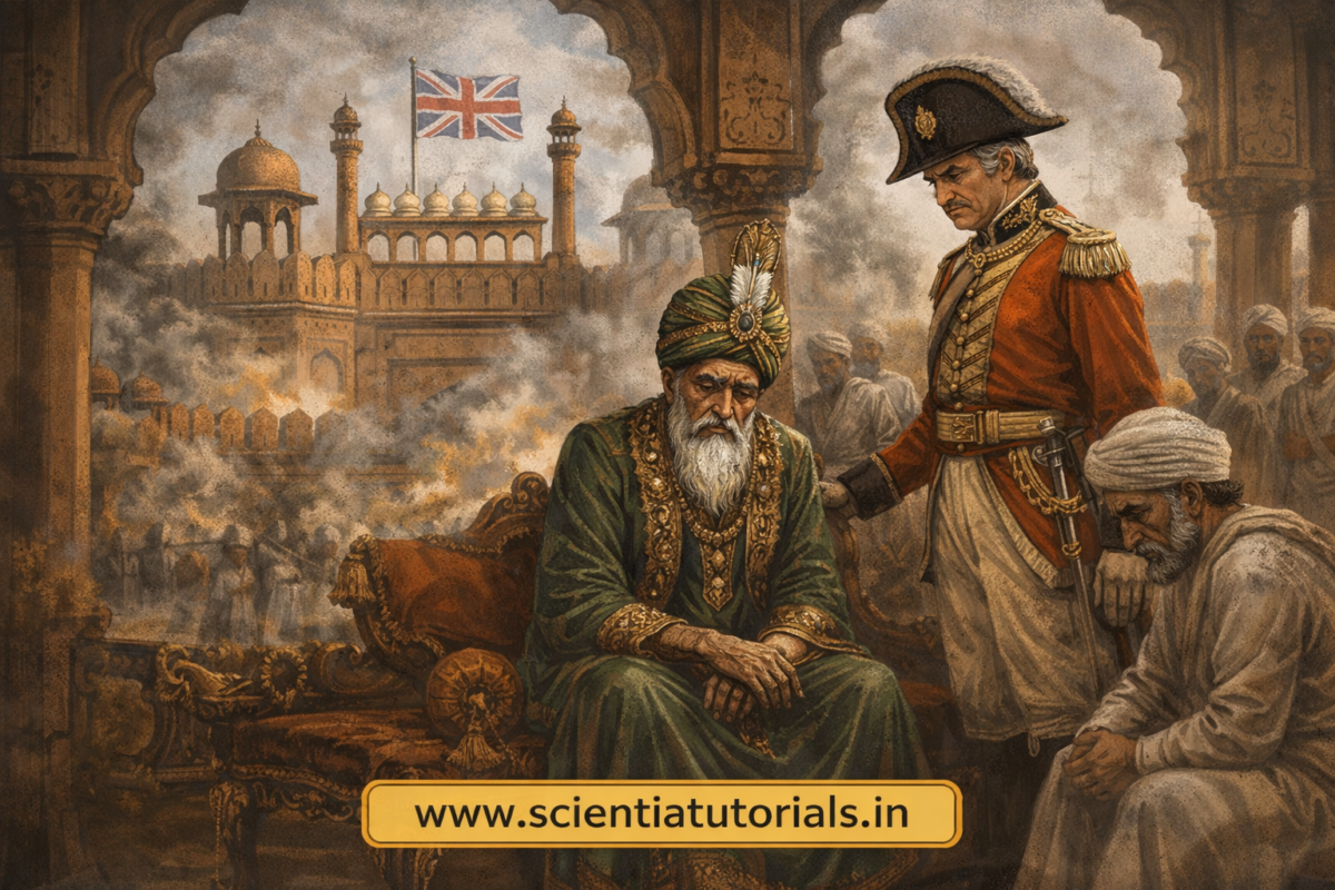 Decline of Mughal Authority under British Rule in Delhi Decline of Mughal Authority under British Rule in Delhi