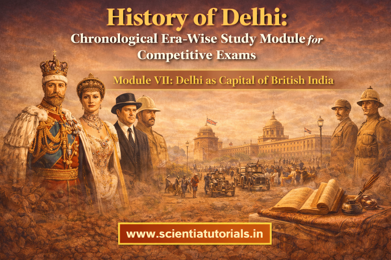 Delhi as Capital of British India