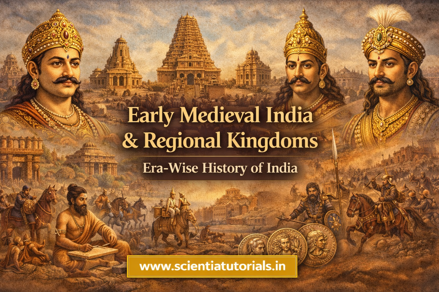 Early Medieval India & Regional Kingdoms – Era-Wise History of India Early Medieval India & Regional Kingdoms – Era-Wise History of India