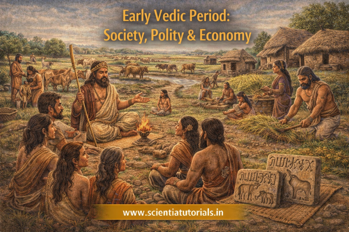 Early Vedic Period Society, Polity & Economy History of India