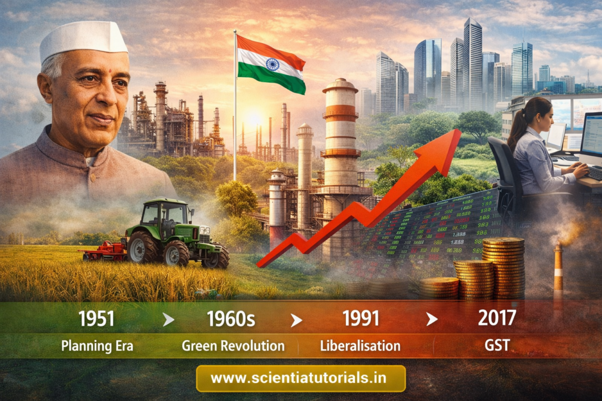 Economic Development in Post-Independence India