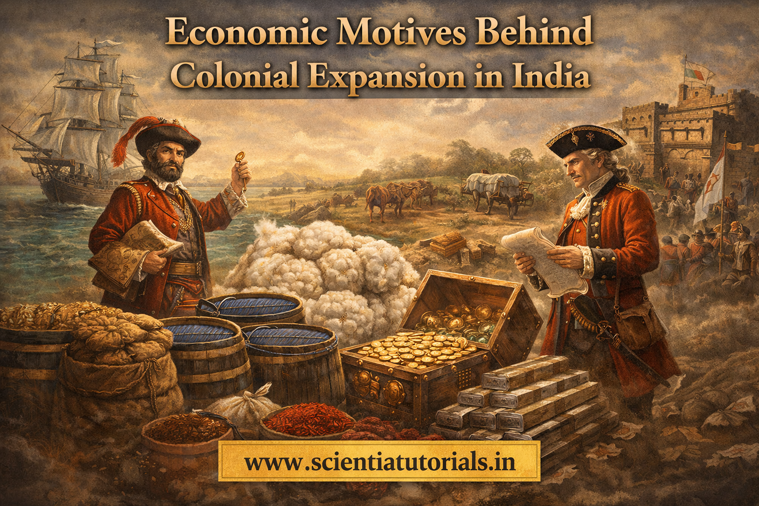 Economic Motives Behind Colonial Expansion in India