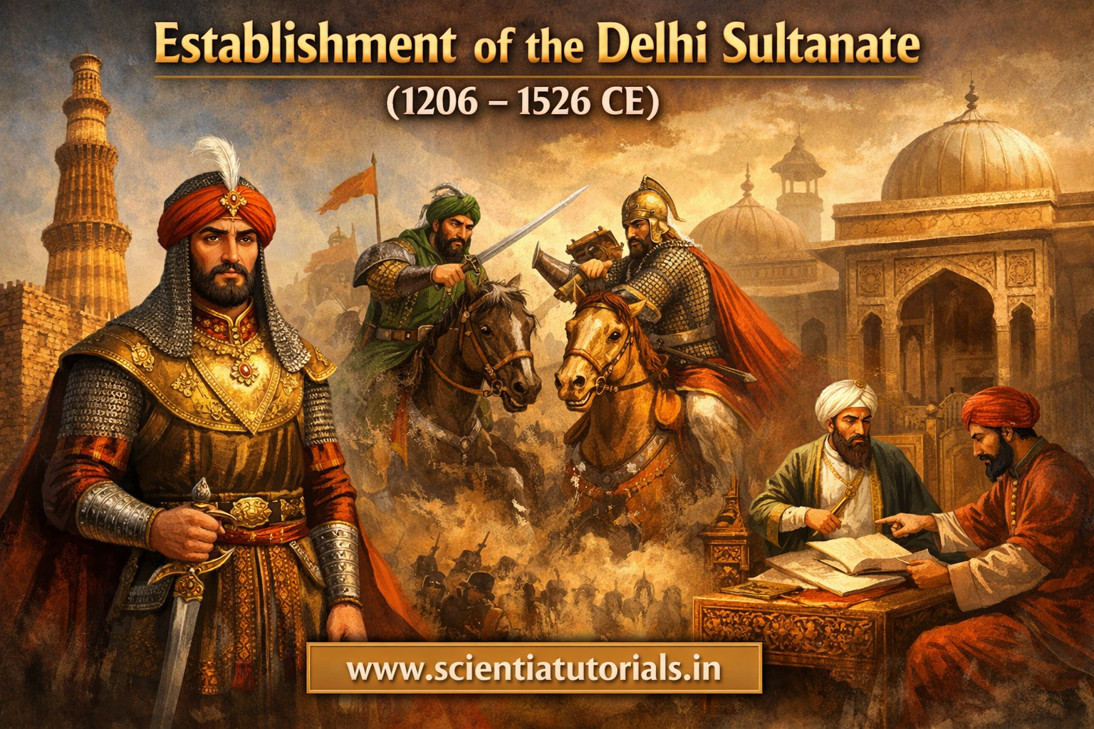 Establishment of the Delhi Sultanate