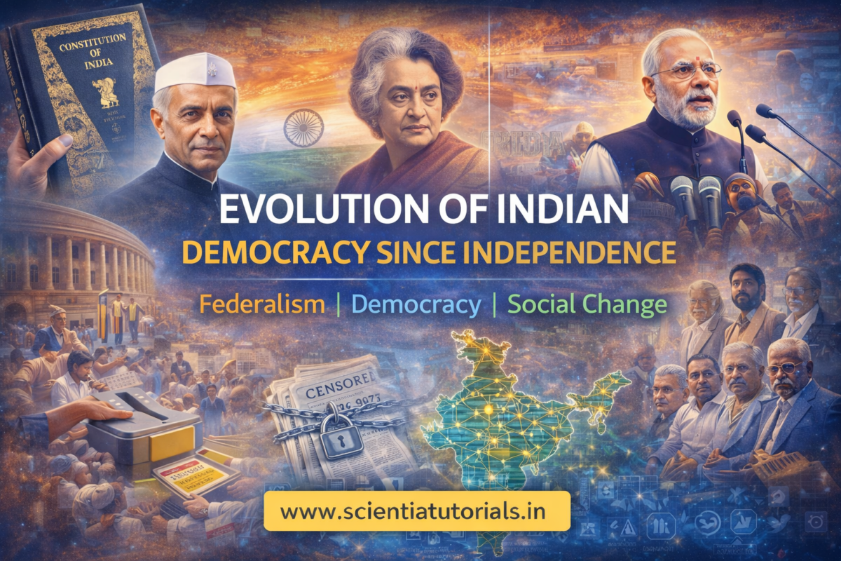Evolution of Indian Democracy Since Independence