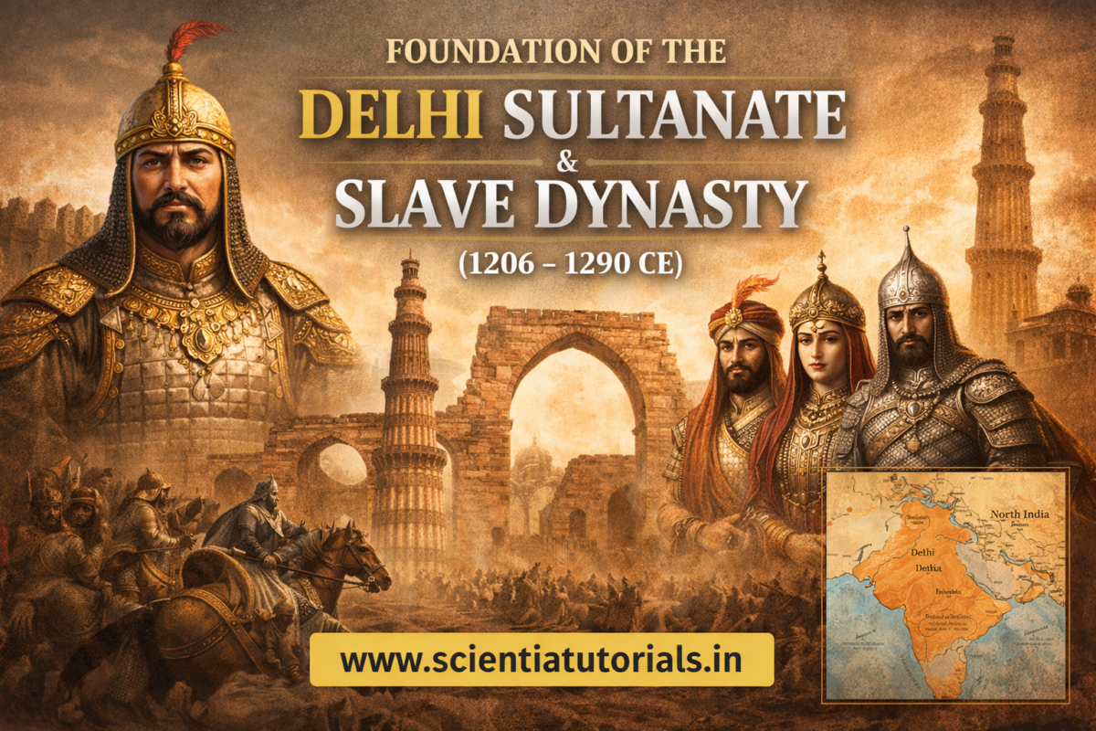 Foundation of the Delhi Sultanate and Slave Dynasty