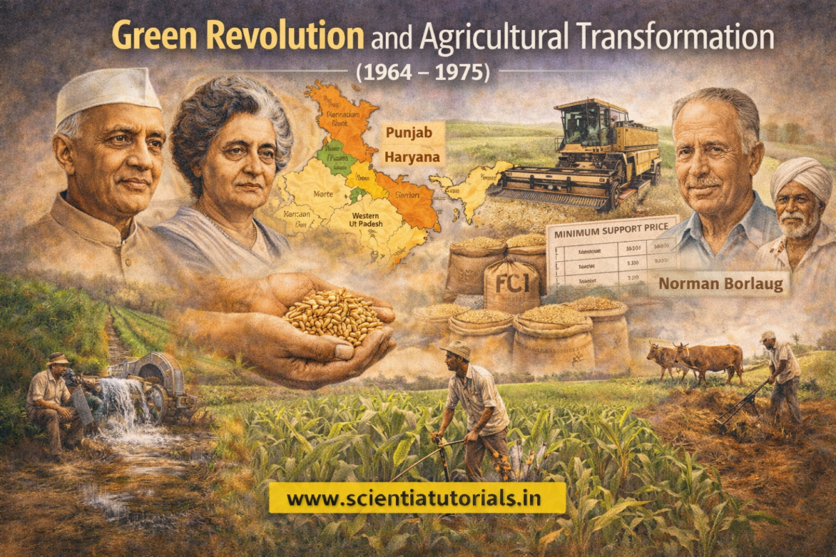 Green Revolution and agricultural transformation in India