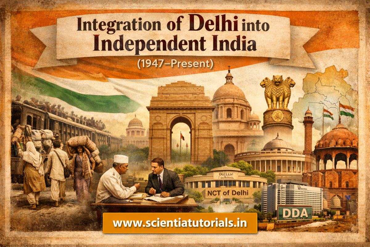 Integration of Delhi into Independent India Integration of Delhi into Independent India