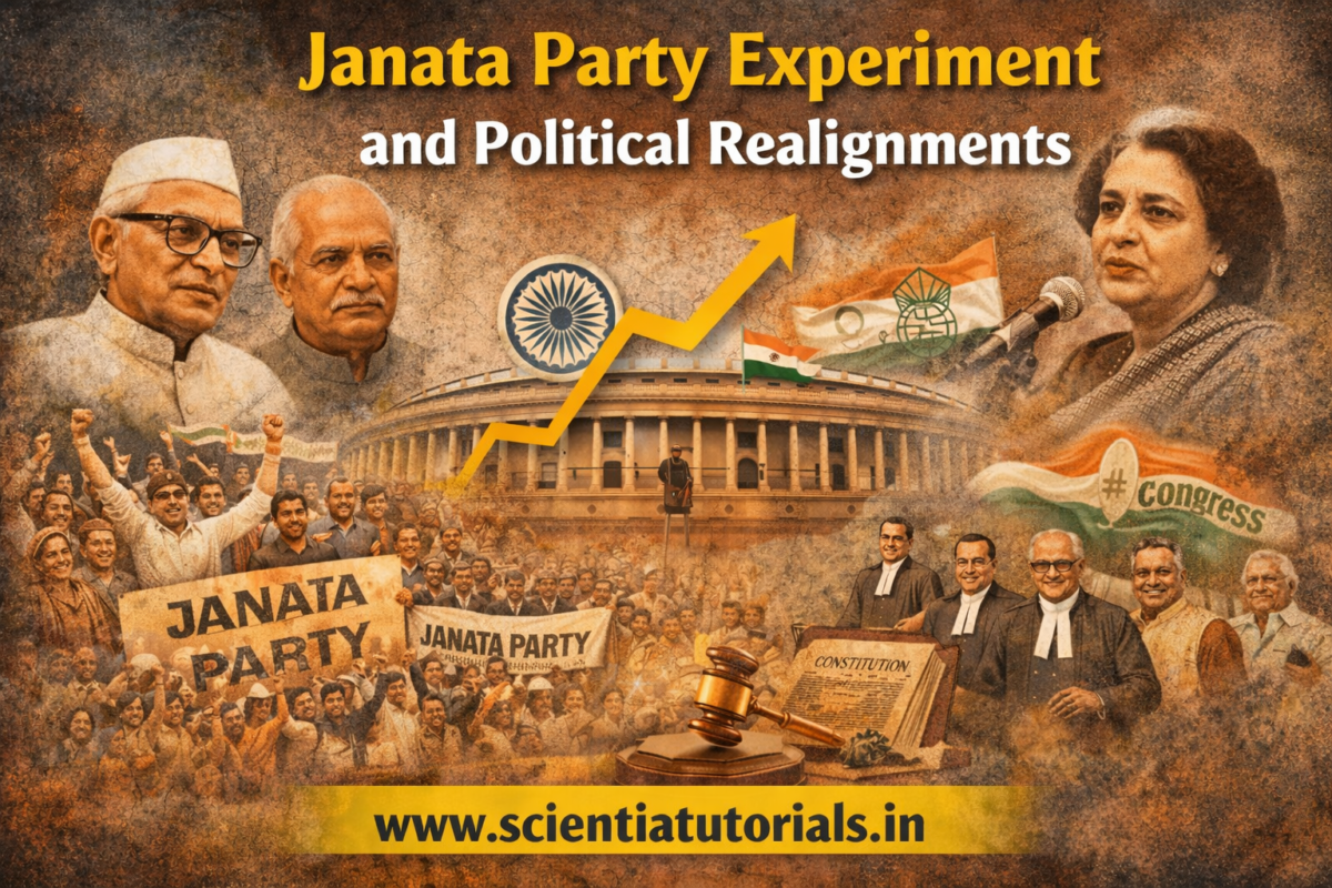 Janata Party Experiment and Political Realignments