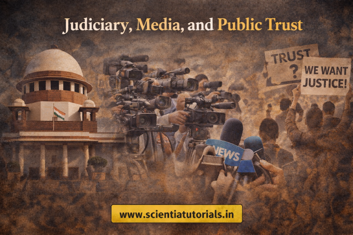 Judiciary, Media, and Public Trust in India