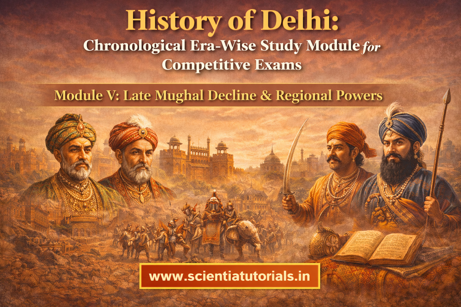 Late Mughal Decline & Regional Powers