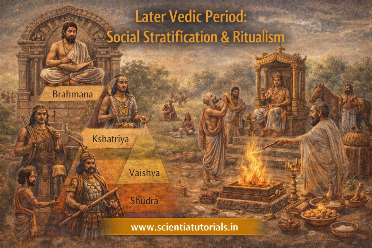 Later Vedic Period Social Stratification & Ritualism History of India